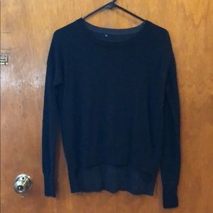 Reversible lululemon high low sweater size 4